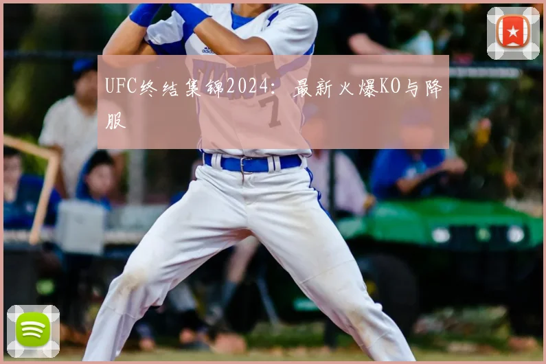 UFC终结集锦2024:最新火爆KO与降服